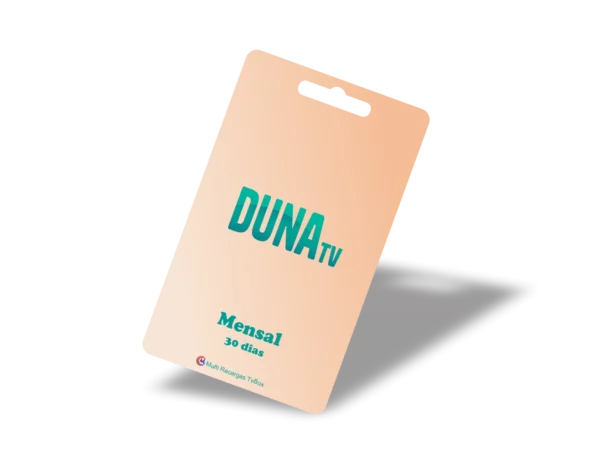 Recarga DunaTV 30 Dias