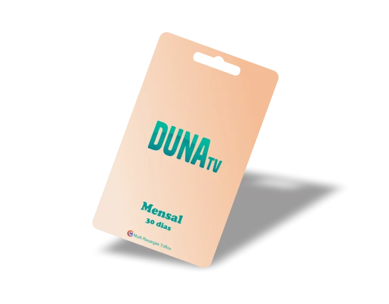 Recarga DunaTV 30 Dias